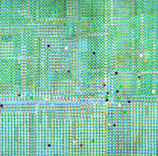 Sin Titulo, oleo sobre tabla, 105x104, 1963