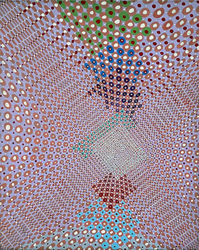 Lanark, acrilico sobre tela, 50x40, 1974