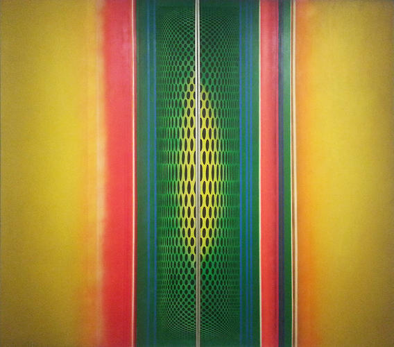 GMT, 1968, acrílico sobre tela