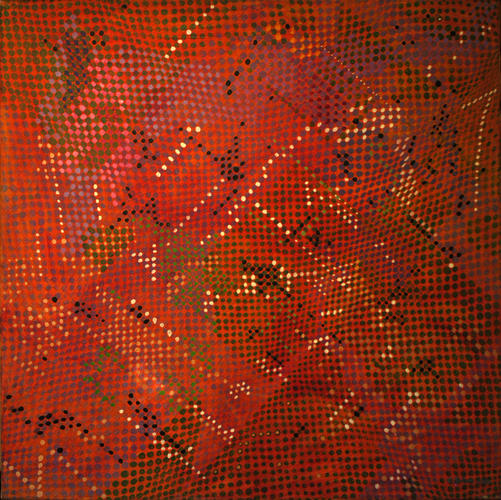 Surgente, acrílico sobre tela, 1986, 0,90 x 0,90